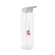 Blue Hanging Spider Hero Clear Water Bottle 7