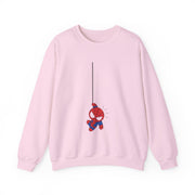 Blue Hanging Spider Hero Sweatshirt 7