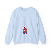 Blue Hanging Spider Hero Sweatshirt 9