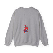 Blue Hanging Spider Hero Sweatshirt 4