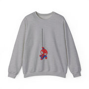 Blue Hanging Spider Hero Sweatshirt 3