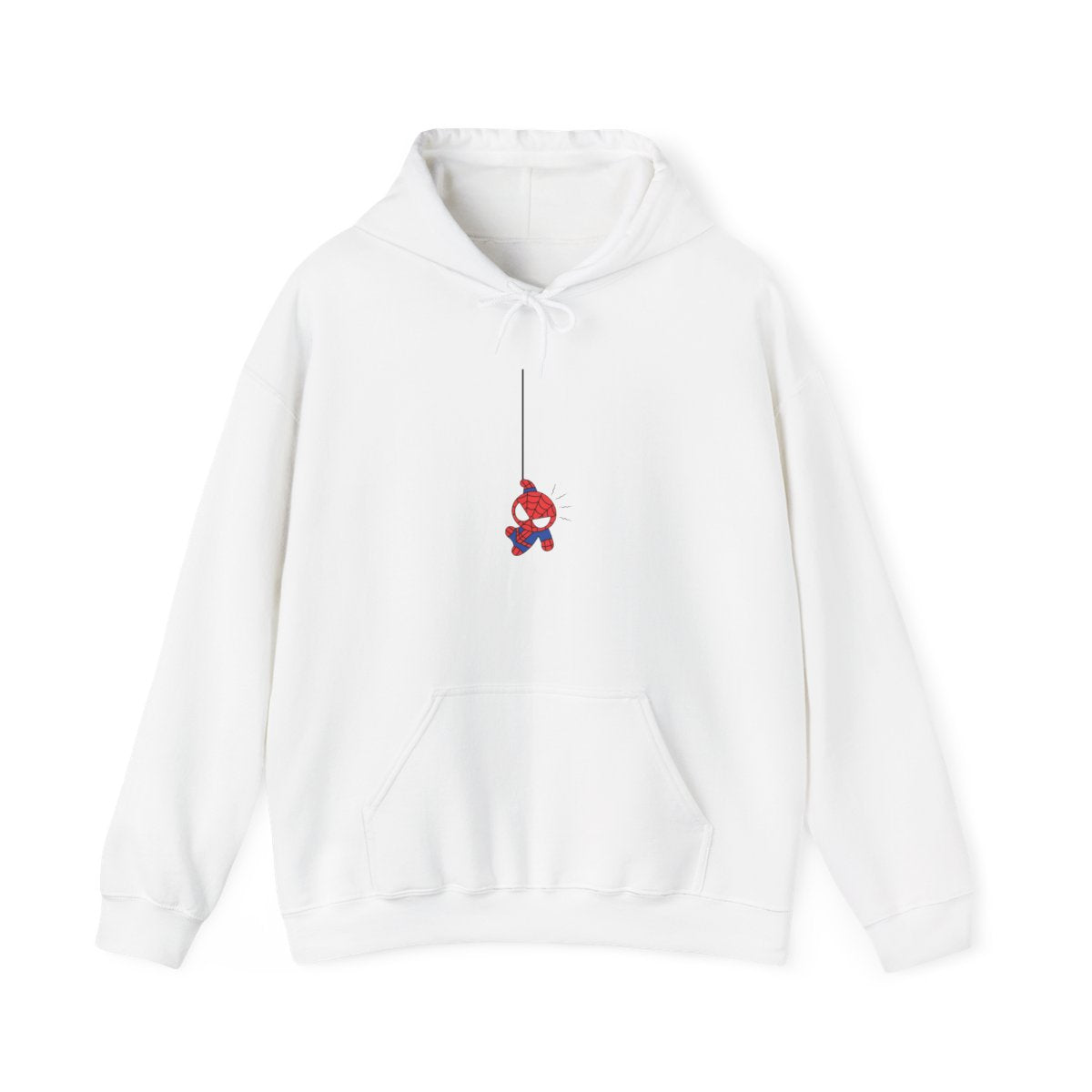 Blue Hanging Spider Hero Hoodie