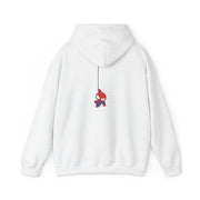 Blue Hanging Spider Hero Hoodie 2