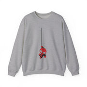 Gray Hanging Spider Hero Sweatshirt 3