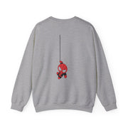 Gray Hanging Spider Hero Sweatshirt 4