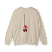 Gray Hanging Spider Hero Sweatshirt 6
