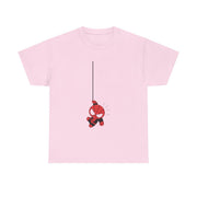 Gray Hanging Spider Hero T-Shirt 7