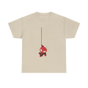 Gray Hanging Spider Hero T-Shirt 5