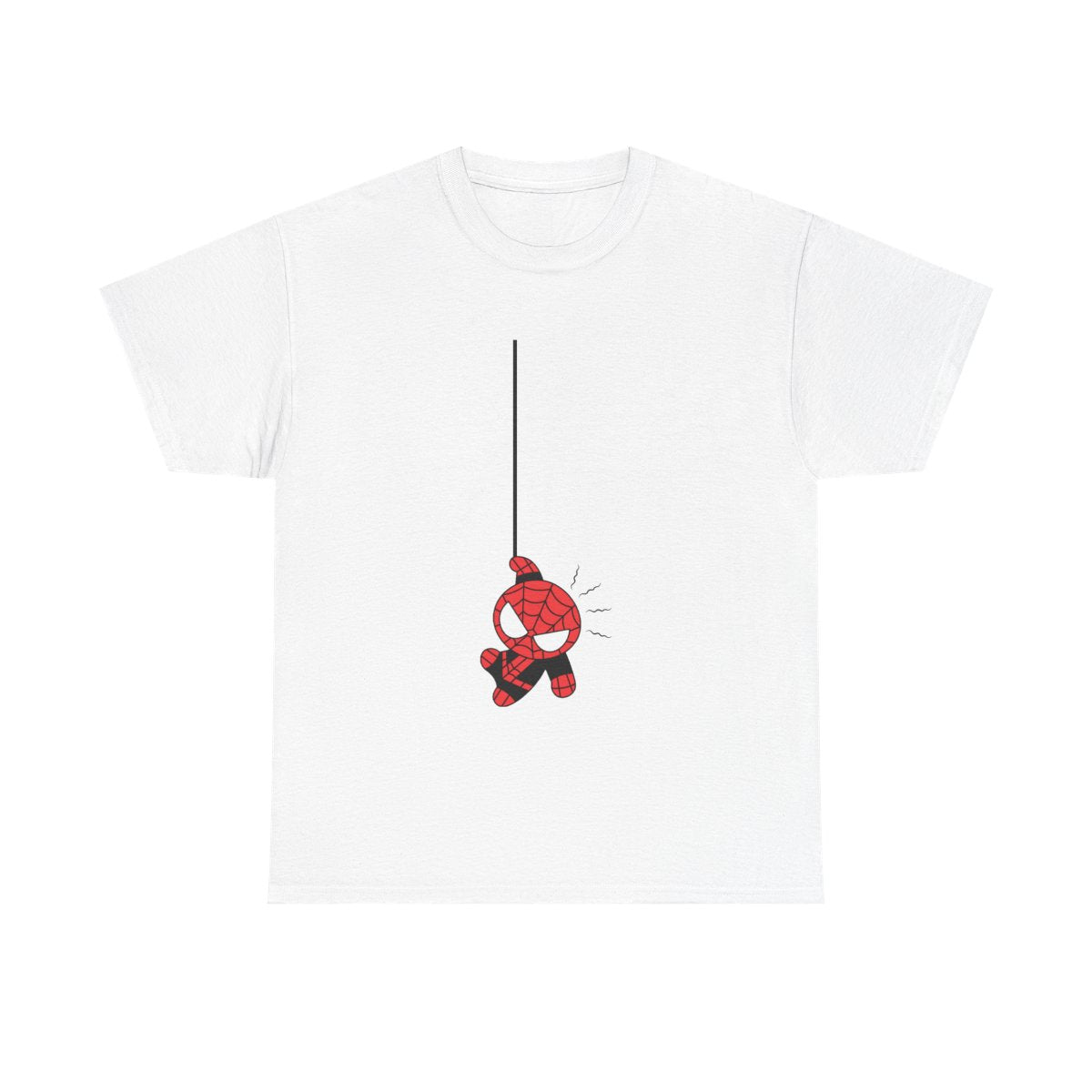 Gray Hanging Spider Hero T-Shirt