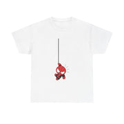 Gray Hanging Spider Hero T-Shirt 1