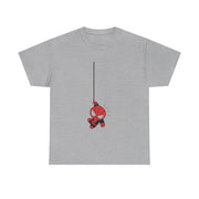 Gray Hanging Spider Hero T-Shirt 10