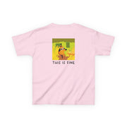 This Is Fine - Memes Kids T-Shirt 8