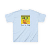 This Is Fine - Memes Kids T-Shirt 6