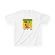 This Is Fine - Memes Kids T-Shirt 1