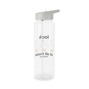 Look At All Those Chickens - Memes Clear Water Bottle 7