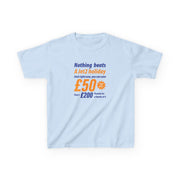 Nothing Beats A Jet Holiday Kids T-Shirt 7