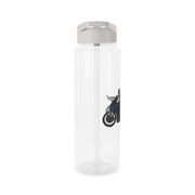 Purple Motorbike - Motorbike Clear Water Bottle 8