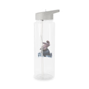 Wrecking Ball Sloth Clear Water Bottle 7