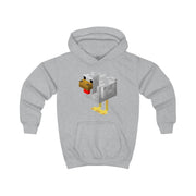 Mining Chicken Kids Hoodie 3
