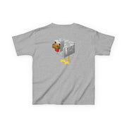 Mining Chicken Kids T-Shirt 4