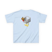 Mining Chicken Kids T-Shirt 8