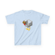 Mining Chicken Kids T-Shirt 7