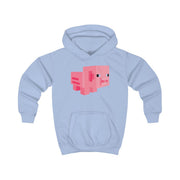 Mining Pig Kids Hoodie 7