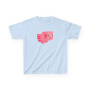 Mining Pig Kids T-Shirt 7