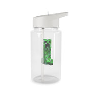 Mining Creeper Clear Water Bottle 2