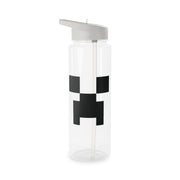 Creeper Face - Mining Clear Water Bottle 6