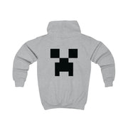 Creeper Face - Mining Kids Hoodie 4