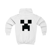 Creeper Face - Mining Kids Hoodie 2