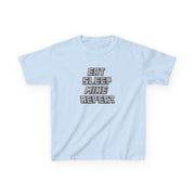 Eat Sleep Mine Repeat Kids T-Shirt 5