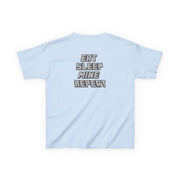 Eat Sleep Mine Repeat Kids T-Shirt 6