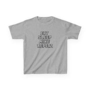 Eat Sleep Mine Repeat Kids T-Shirt 3