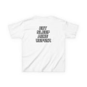 Eat Sleep Mine Repeat Kids T-Shirt 2