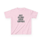 Eat Sleep Mine Repeat Kids T-Shirt 7