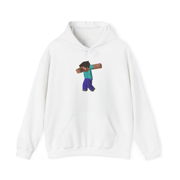Steve Dab - Mining Hoodie White Front