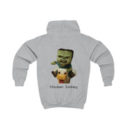 Chicken Jockey  Kids Hoodie 4