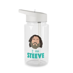Jack I Am Steve Clear Water Bottle