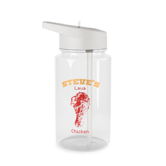 Steve's Lava Chicken Clear Water Bottle