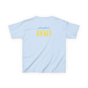 Chicken Jockey Blue Kids T-Shirt 8