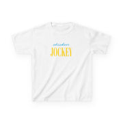 Chicken Jockey Blue Kids T-Shirt 1