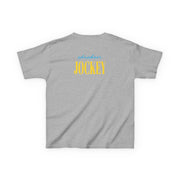Chicken Jockey Blue Kids T-Shirt 4