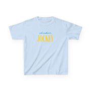 Chicken Jockey Blue Kids T-Shirt 7