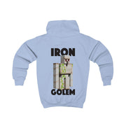 Iron Golem Kids Hoodie 6