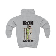 Iron Golem Kids Hoodie 4