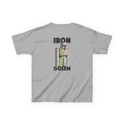 Iron Golem Kids T-Shirt 4