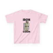 Iron Golem Kids T-Shirt 7