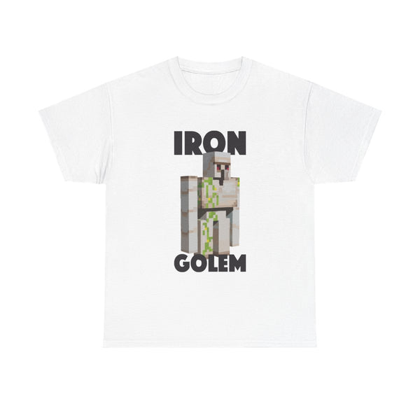 Iron Golem T-Shirt White Front